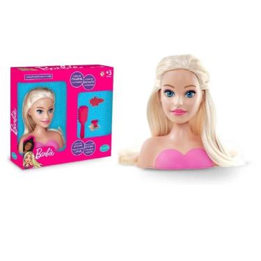 Imagem de Mini Styling Head Core Barbie Mattel Tm  15Cm - Pupee