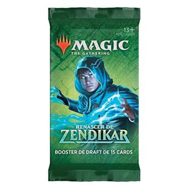 Imagem de Booster de Draft de Magic: The Gathering Renascer de Zendikar | 15 Cards | Produto em Português