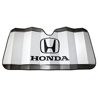 Imagem de Plasticolor Para-brisa dianteiro 003714R01 logotipo Honda branco estilo acordeão carro caminhão SUV