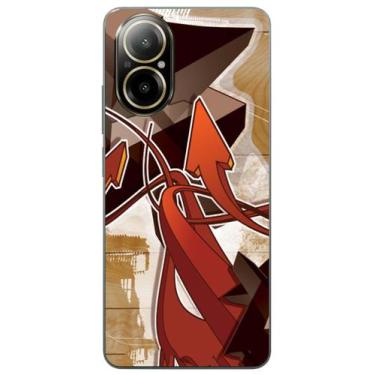 Imagem de Capa Adesivo Skin071 Verso Para Realme C67 - KawaSkin