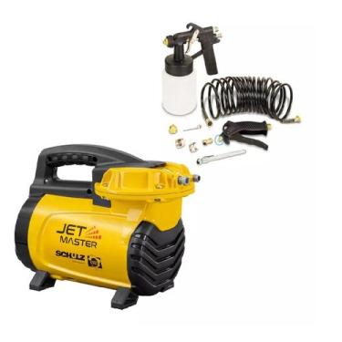 Imagem de Compressor Ar Direto Schulz Jet Master + Kit Acessórios, 110V, UNIC