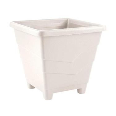Imagem de Vaso Desli Milão Branco - 20cm