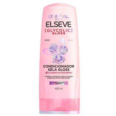 Imagem de Condicionador Sela Gloss Elseve Glycolic Gloss, 400ml