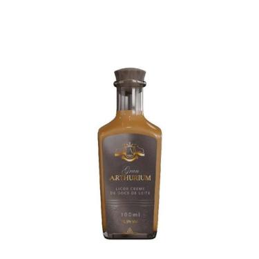 Imagem de Mini Garrafa Licor Doce de Leite Gran Arthurium - 100 mL
