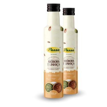 Imagem de Kit 2 Óleo de Semente de Abobora e Linhaça Pazze 250ml