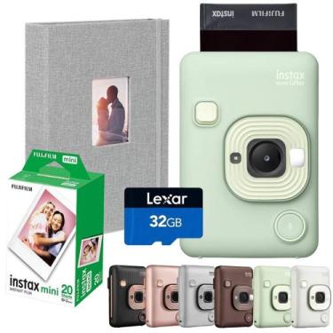 Imagem de Câmera e Impressora Bluetooth Instax Liplay Hibrida com 20 Fotos + Car