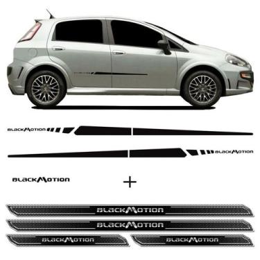 Imagem de Faixa Lateral Punto Blackmotion 14/15 + Soleira Protetora - SPORTINOX,