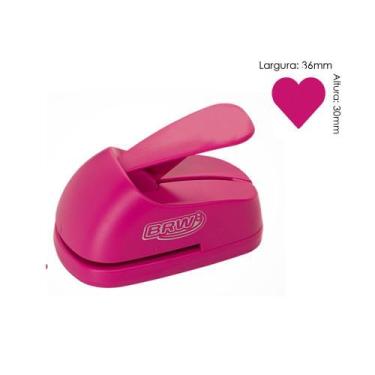 Imagem de Furador de EVA e Papel Scrapbook Coração Médio 38mm 01 un - BRW