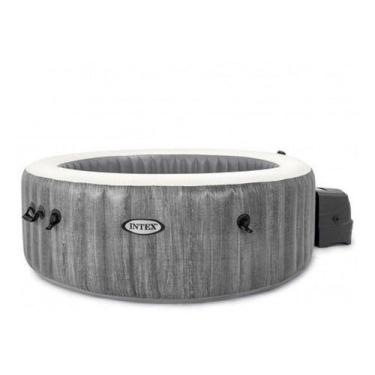 Imagem de Piscina Spa Inflável 6 Pessoas C/ Led E App 1098l 220v Intex, Cinza