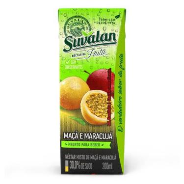 Imagem de Suco Misto de Maçã e Maracujá Suvalan 200ml