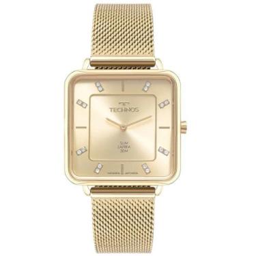 Imagem de Relógio Technos Feminino Slim Dourado - GL22AI/1X