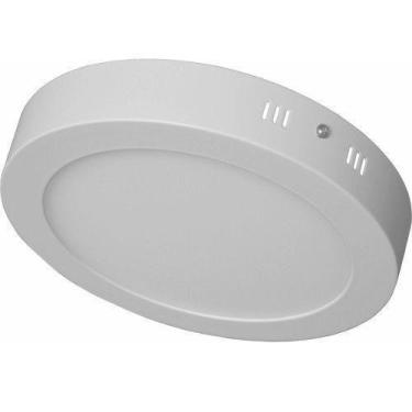 Imagem de Plafon De Led Sobrepor Redondo 24w Branca 6000k - Lcg Eletro
