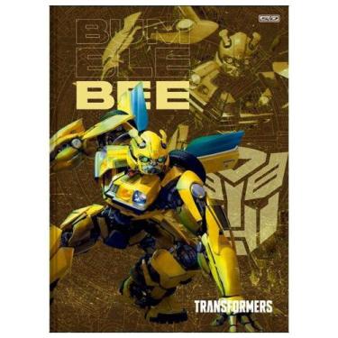 Imagem de Caderno brochura capa dura 48 folhas Transformers São Domingos