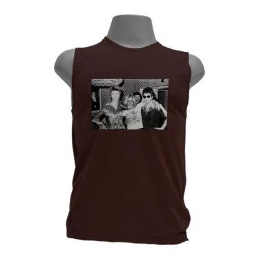Imagem de Camiseta regata masculina - David Bowie - Iggy Pop - Lou Reed. - DASAN