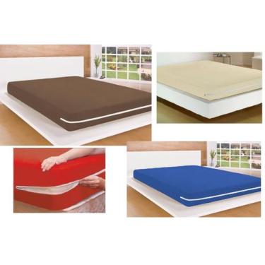 Imagem de Capa Para Colchão Casal Queen - Malha Gel Com Zíper - JGM CONFECÇÕES, 