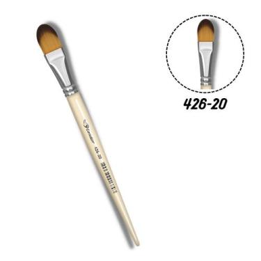 Imagem de Pincel Condor 426-20 Língua de Gato Sintético Cabo Curto