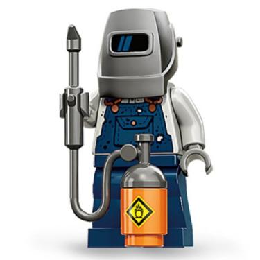 Imagem de LEGO Minifigures Series 11 Welder Mini Figure
