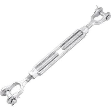 Imagem de Esticador para cabo de aço 3/4" manilha x manilha galvanizado - Vonder