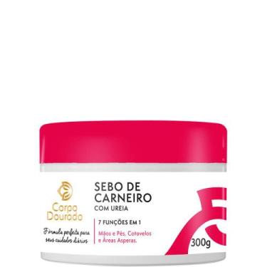 Imagem de Corpo Dourado - Sebo de Carneiro para Mãos e Pés 7 em 1 com Ureia 300g