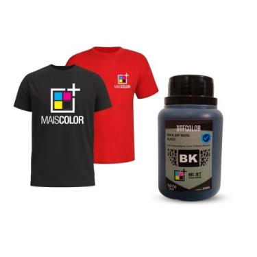 Imagem de Tinta para impressão DTF 250ml Black - Mais Color