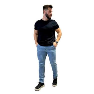 Imagem de Calça Masculina Jeans Alfaiataria Super Stone - Razon Jeans, 38