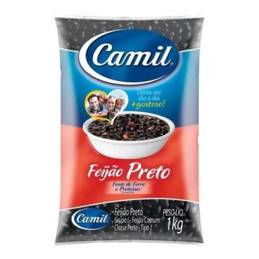 Imagem de Feijão Preto Tipo 1 Camil 1kg