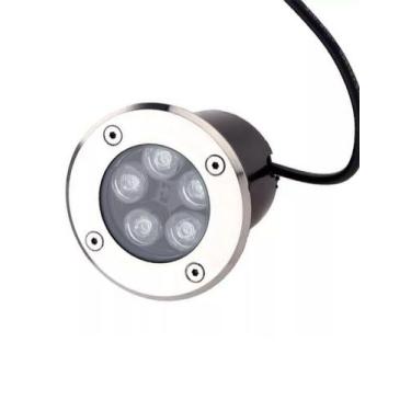 Imagem de Spot Led Balizador 5w Branca Quente 3500k Blindado Embutir Para Piso C