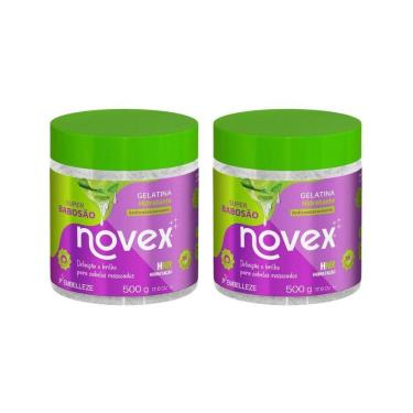 Imagem de Gelatina Capilar Novex 500G Super Babosao - Kit Com 2Un