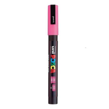 Imagem de Caneta Posca Pc-3m Rosa Ponta Fina 1,5mm - UNIBALL, ROSA 13