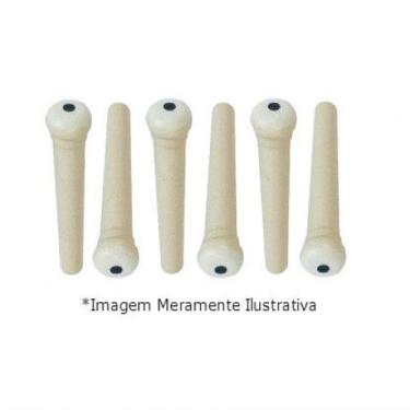 Imagem de Pino para Cavalete de Violão P1 Natural PHX Unidade - Phoenix