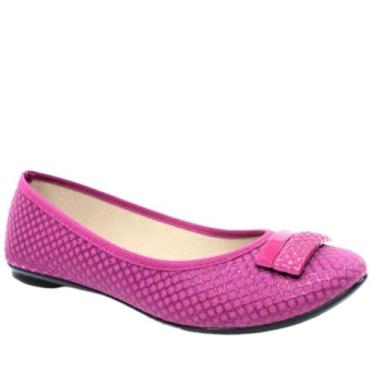 Imagem de Sapatilha Casual Feminina confortável Moleca 5726.123, Magenta, 37