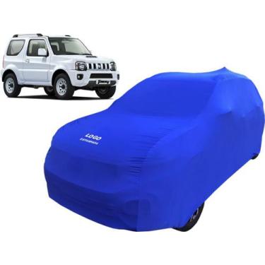 Imagem de Capa Para Cobrir Carro Suzuki Jimny 4sport Tecido Helanca - Mz, Azul