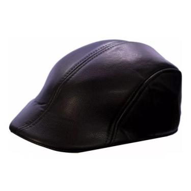 Imagem de Boina Masculina Boné Chapéu Italiano Lã Macia Peaky Blinders preto - p