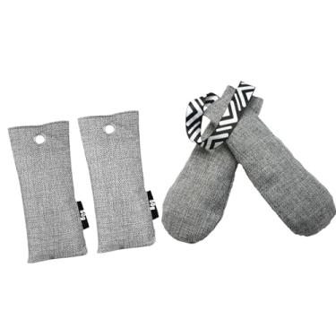 Imagem de menolana Luvas de boxe odor série esportiva removedor de odor profissional reutilizável folhas luvas frescas multiuso equipamento de boxe limpador de odor