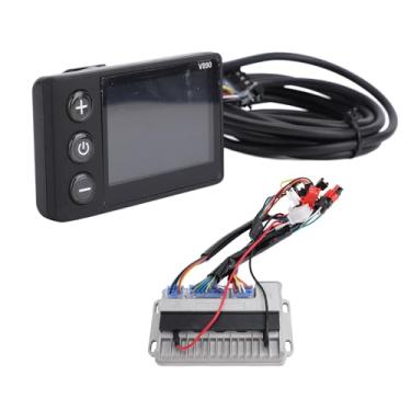 Imagem de Kit de Controlador Sem Escova para Scooter Elétrica, 36V 48V 60V 500W 28A Liga de Alumínio Painel de Controle Com Tela LCD Controlador de Motor para Bicicletas Elétricas