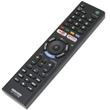 Imagem de Substituição de controle remoto AIDITIYMI RMT-TX300P para Sony LCD TV Sub RMT-TX300E, RMT-TX300T KDL-43W750E KDL-40W660E KDL-49W660E KDL-32W610E KD-55X7007E KD-65X7007E KD-55X7007007E E KD-43X7007E