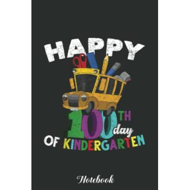 Imagem de Kindergarten Student 100th Day Gift Cute 100 Days Of School Notebook: Funny 100 Days Of School Gift Lined Notebook Confetti Writing Diary Planner Gift ... Children, Blank 110 Pages, 6x9 inches