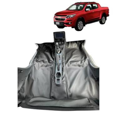 Imagem de Protetor De Assoalho chevrolet S10 2012 A 2021 Vinil grafite - MANOS T