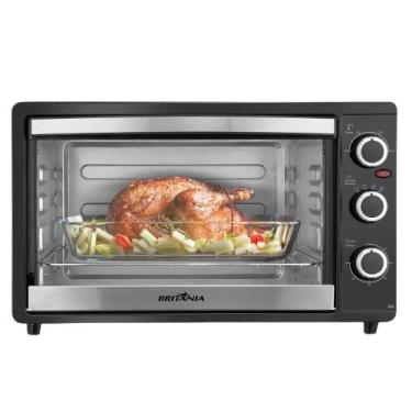 Imagem de Forno De Bancada Elétrico Forninho 36 Litros 127v Britânia, Preto, 110