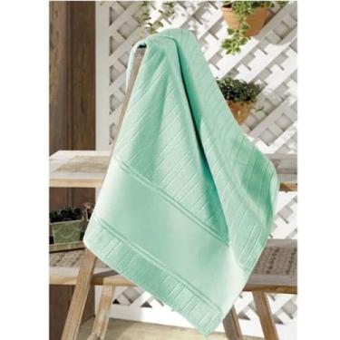 Imagem de Toalha de Rosto Dohler Velour Para Pintura Artesanalle 50x80cm, Verde,
