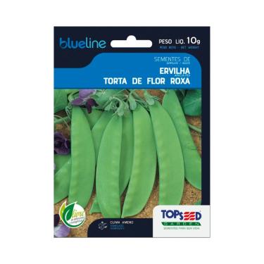 Imagem de Blueline Sementes de Ervilha Torta de Flor Roxa, 10g, Clima Ameno
