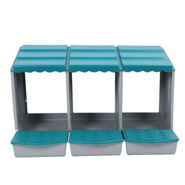 Imagem de Caixa de Nidificação de Frango, Caixa de Posicionamento de Ovo de Galinha PP, Galinhas de Ninho de Ovo para Galinhas Patos de Aves, Acessórios de Galinheiro, Caixas de Ninho para