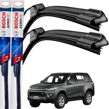 Imagem de Palheta Limpador Parabrisa Bosch Aerofit Par de Palheta Limpadora Dianteiro Original GM Blazer 1995 á→2024