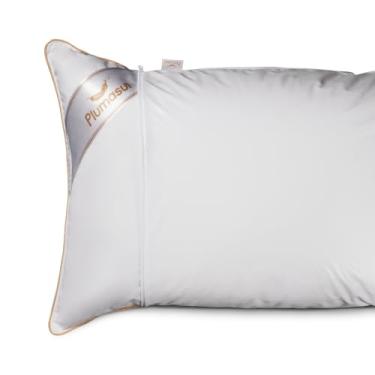 Imagem de Plumasul Capa Protetora para Travesseiro Poliuretano 100% Impermeável 50x90cm Cor Branco