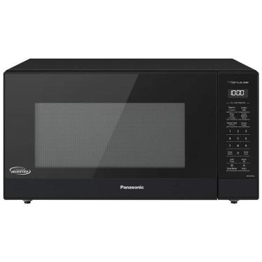 Imagem de Micro Ondas de Bancada em Aço Inoxidável 45L com Inversor Ciclônico, 110V 1250W, Panasonic SN75LB, Preto