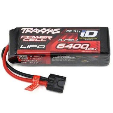Imagem de Bateria traxxas 11.1v 6400mah 3-cell 25c lipo 2857x, preto