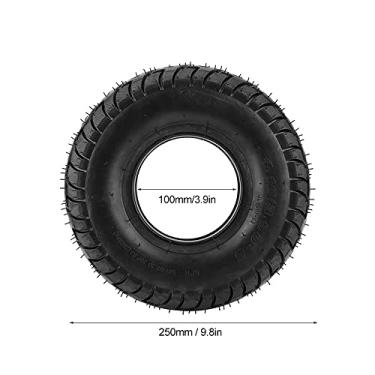 Imagem de Roda Externa de Borracha Good Elasticity Ferramenta Inflável Carrinho de Carrinho 4.10/3.50 12in 4.10/3,50 10in (4.10/3,50-4 10 polegadas)