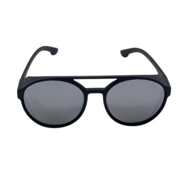 Imagem de Óculos De Sol Masculino Original Retro Alok Uv400 (Prata Espelhado)