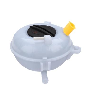 Imagem de JDMON Tanque de Reservatório de Refrigeração do Motor com Tampa Substitui 5Q0121407D 5Q0121407F Substituição para Audi A3 Volkswagen Golf 1.4L 1.8L Gasolina 2.0L Diesel, S3 VW GTI 2015-2016 Garrafa de