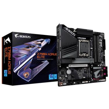 Imagem de Placa Mae Gigabyte intel lga (1700) Micro atx DDR5 - Z790M Aorus Elite 1.1